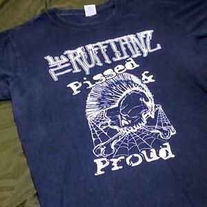 The Ruffianz. Medium black T-shirt.